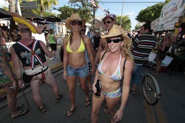 Body Painting 2009 photo - Duval Street, Key West